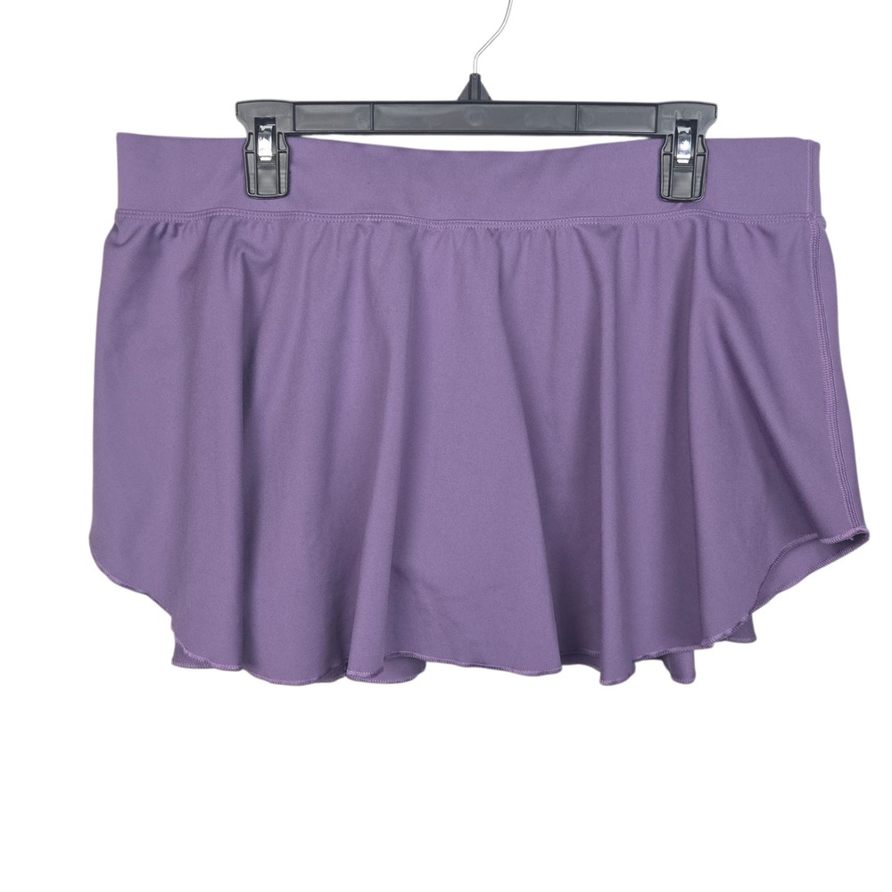 Under Armour‎ Skort Purple Athletic Running Tennis Golf Skirt Shorts Womens XL